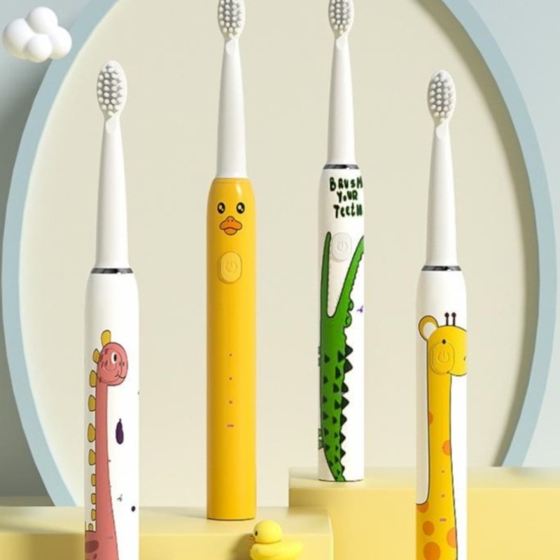 Teeth Whitening Kit - Cepillo de dientes eléctrico para niños,