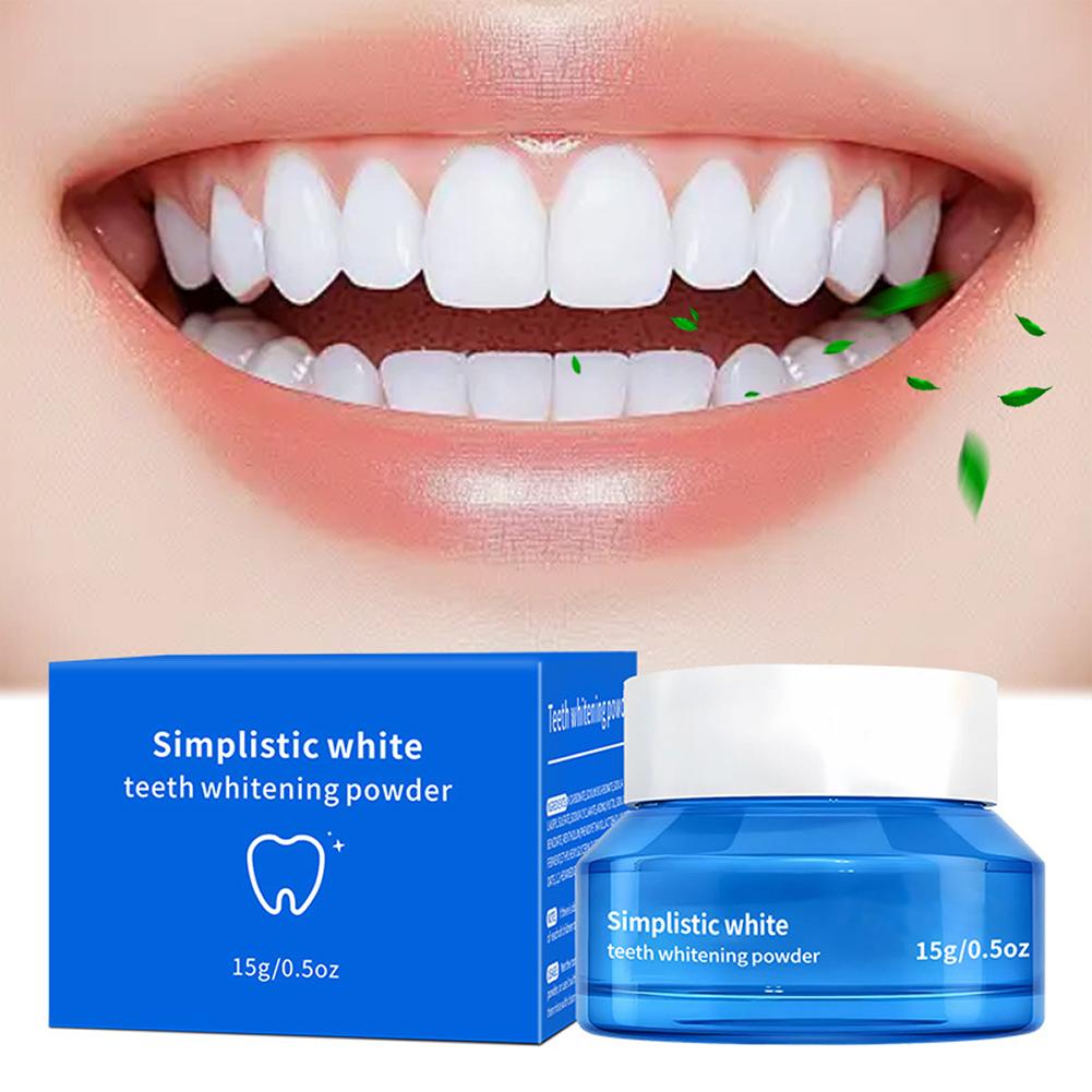 Polvo Blanqueador Dental Simpl - Teeth Whitening Near Me reseña y precio