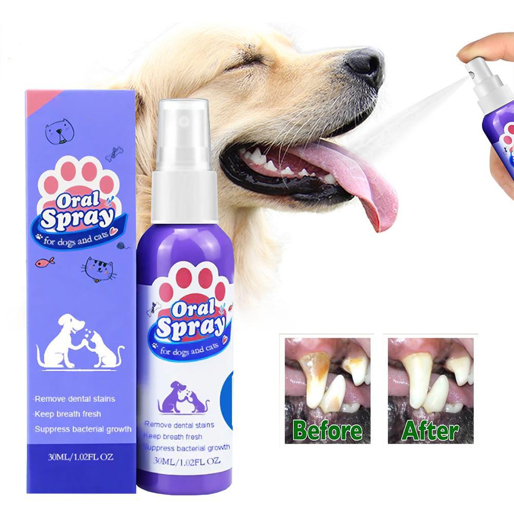 Spray bucal para mascotas, spr - Teeth Whitening Mouthwash reseña y precio